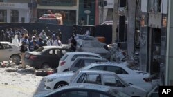 Ledakan bom di Lahore, Pakistan menewaskan 8 orang bulan lalu (23/2). Gelombang kejahatan di Pakistan – termasuk pemerasan, penyelundupan dan pencurian untuk uang tebusan – adalah sumber utama pendanaan teroris.