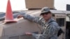 Matthew Parker durante su servicio militar en Irak en 2006. [Cortesía: Matthew Parker]