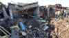 Руски проектил погодил пазар во регионот Харков