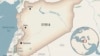 This is a locator map for Syria with its capital, Damascus. 