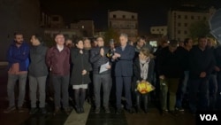 Dîmeneke ji daxuyanîya Platforma Ked û Demokrasîyê ya Amedê, 30 Mijdar,2022.