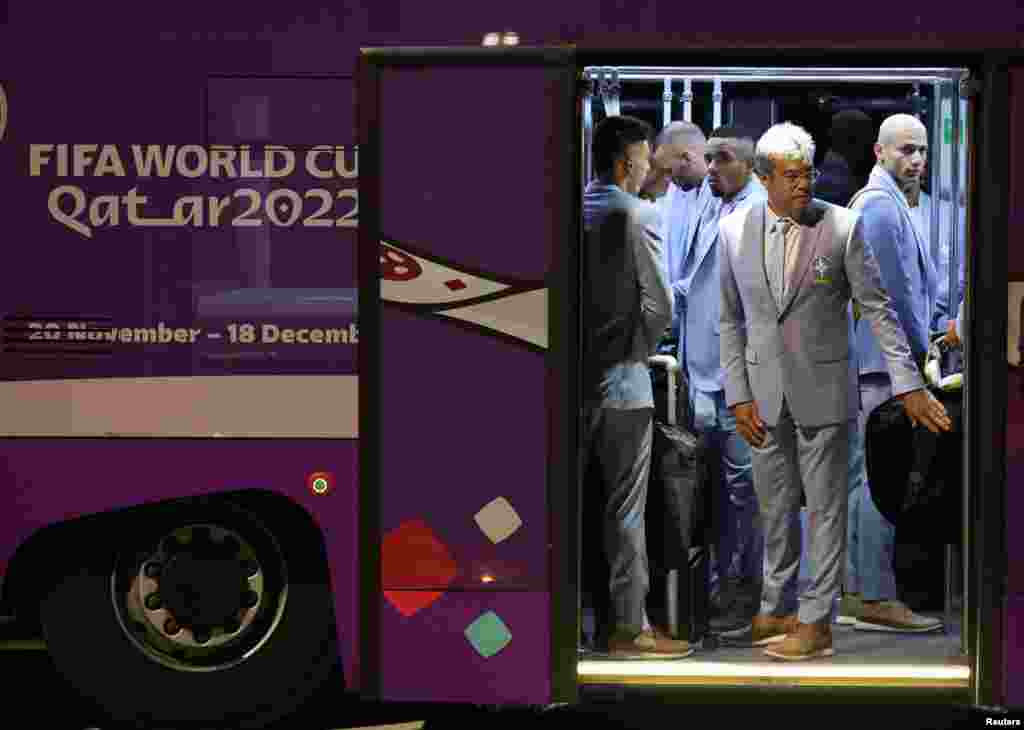 Seleksyon Nasyonal Brezil la rive Qatar, 19 Nov. 2022.