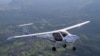 Salah satu pesawat terbang milik sekolah pilot "Green Flight Academy" di Skelleftea,  Swedia Utara. (Facecbook/greenflightacademy)
