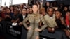 Katy Perry arrives on the red carpet at the 2013 MTV Video Music Awards at the Barclay Center on Aug. 25, 2013 in New York.