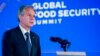 FILE - U.S. Secretary of State Antony Blinken speaks at the Food Security ministerial meeting during the 77th session of the U.N. General Assembly in New York, Sept. 20, 2022.