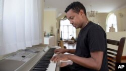 Teddy Afro, Addis Abeba, Ethiopie, le 9 mai 2017.