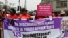 Women's rights supporters said it's time for the new administration of President Lazarus Chakwera's to start recognizing women. (Lameck Masina/VOA)