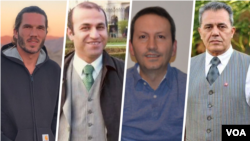 از راست: جمشید شارمهد، احمدرضا جلالی، کامران قادری و بنجامین بریر 