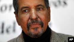 Mohamed Abdelaziz à Madrid, le 12 novembre 2015.