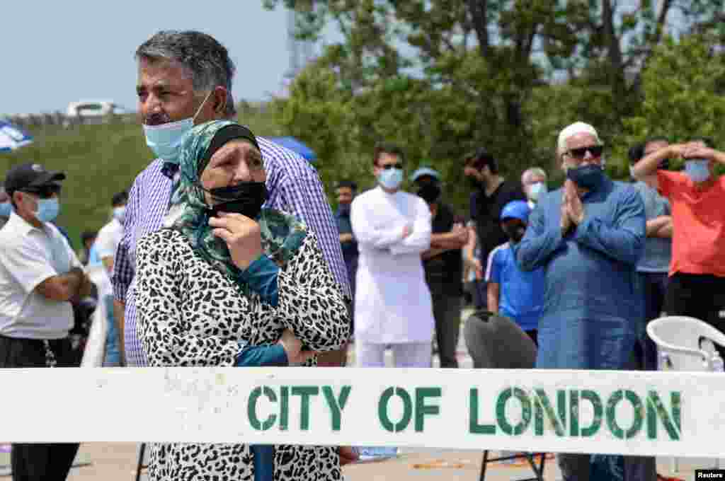 حملے میں ہلاک ہونے والی خاتون مدیحہ بتول کے ماموں علی اسلام نے حاضرین کو بتایا کہ "رنگ و مسلک سے قطع نظر، جذبات کا اظہار، دعائیں، آنسو، ہمارے جاننے والے اور اجنبی افراد کی طرف سے موصول ہونے والے پیغامات، زخموں کو بھرنے کی تلاش کی طرف پہلا قدم ہے۔"