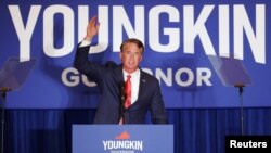 Glenn Youngkin dari Partai Republik memenangkan pemilu Gubernur Virginia, mengalahkan petahanan dari Partai Demokrat. 