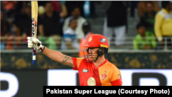 اسلام آباد یونائیٹڈ کے رونکی نے 39 گیندوں پر 94 رنز کی دھواں دار اننگ کھیلی۔