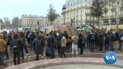 Nouveau rassemblement des jeunes pour le climat à Paris