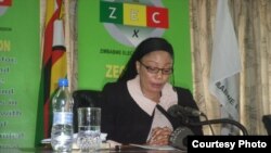 ZEC Chairperson Priscilla Chigumba