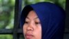 Baiq Nuril, mantan guru honorer korban pelecehan kekerasan seksual yang divonis bersalah.