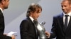Luka Modric (Real Madrid) nommé joueur UEFA de la saison écoulée