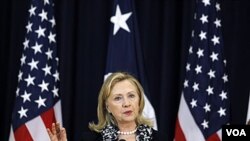 Menteri Luar Negeri Amerika Serikat Hillary Clinton (Foto: dok).