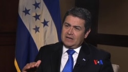 Entrevista con Juan Orlando Hernández, presidente de Honduras