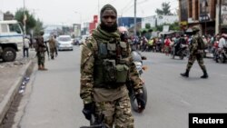 Abahlamuki beM23 abasedolobheni leGoma eNorth Kivu empumalanga yakweleDemocratic Republic of the Congo, Jan. 30, 2025.