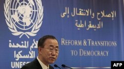 BMT baş katibi Suriyada qurbanların qəbuledilməz səviyyəyə çatdığını deyir