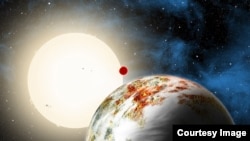 Kepler-10c, telles que conçue par un artiste