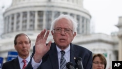Le sénateur Bernie Sanders (AP)