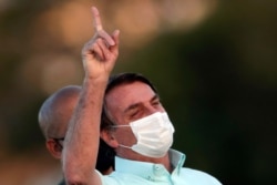 Presiden Brazil Jair Bolsonaro di Istana Alvorada, Brasilia, Brazil, 22 Juli 2020. (Foto: dok).