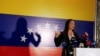 Maria Corina Machado, ganadora de la primaria presidencial de la oposición venezolana. 