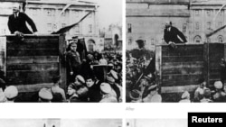 Stalinin hakimiyyəti dönəmində repressiyaya məruz qalmış sabiq partiya və dövlət xadimlərinin bütün izlərinin rəsmi sənədlərdən silinməsi normaya çevrilmişdi.