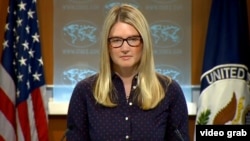 Juru bicara Departemen Luar Negeri AS, Marie Harf.