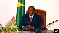 Le président burkinabè Blaise Compaoré