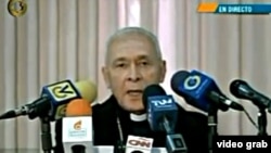 El arzobispo Diego Padrón rechazó la criminalización de las protestas y denunció la abusiva y desmedida represión (Globovisión).