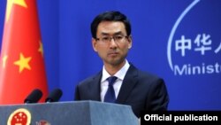 Menteri Luar Negeri China Geng Shuang (Foto: dok).