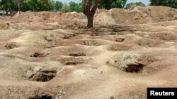Eneo la mgodi wa dhahabu karibu na Dano Burkinafaso.