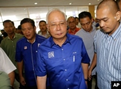 Mantan Perdana Menteri Malaysia Najib Razak di Kuala Lumpur, Malaysia (Foto: dok).