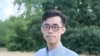 目前在英國流亡的前香港民主派區議員李家偉接受美國之音專訪 （美國之音/鄭樂捷）