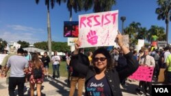 Expresaron su rechazo a las políticas "contrarias a los derechos civiles" que ha prometido desarrollar durante su mandato Trump.