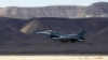 A U.S. Air Force F-16 takes off during a joint international aerial training exercise hosted by Israel and dubbed "Blue Flag 2017" at Ovda military air base in southern Israel, Nov. 8, 2017.