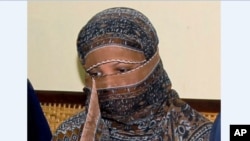 Asia Bibi, perempuan Kristen yang dijatuhi hukuman mati tahun 2010 atas dakwaan penodaan terhadap Islam. (Foto: dok).