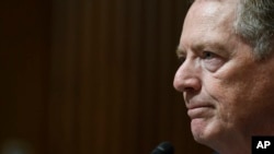 El Representante Comercial de EE.UU. Robert Lighthizer durante una audiencia ante la Comisión de Finanzas del Senado. Washington, 18-6-19.