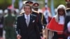 Le président du Botswana, Ian Khama, lors de sa prestation de serment à Gaborone, le 28 octobre 2014