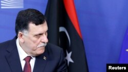Le Premier ministre du gouvernement d'union nationale libyen (GNA), Fayez al-Sarraj, 2 février 2017.