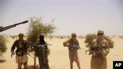 Pasukan dari Gerakan Nasional Pembebasan Azawad dan sekte Islamis Ansar Dine bergabung untuk menciptakan negara Islam independen di Mali utara (foto: dok). 