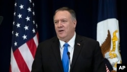 El Secretario de Estado de EE.UU. Mike Pompeo, conversó el viernes 3 de enero de 2019 con cancilleres y representantes de otras naciones sobre el ataque aéreo que puso fin a la vida del general iraní.