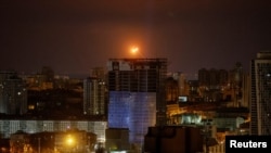 حملات پهپادی روسیه به کییف در اوکراین