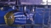 Looks do matter to zebrafish, which were attracted to this robot fish because of its bright color and round female-like shape. (M.Porfiri/Polytechnic Institute of New York University)
