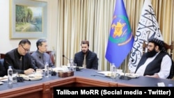 په کال کې د چین سفر د طالبانو د کډوالو چارو له وزیر مولوي عبدالکبیر سره.