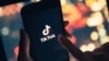 iPhone手机上的TikTok应有软件。