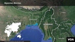Map of Myanmar
