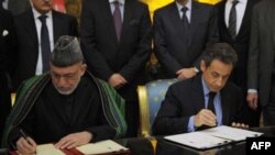 კარზაი სარკოზის შეხვდა